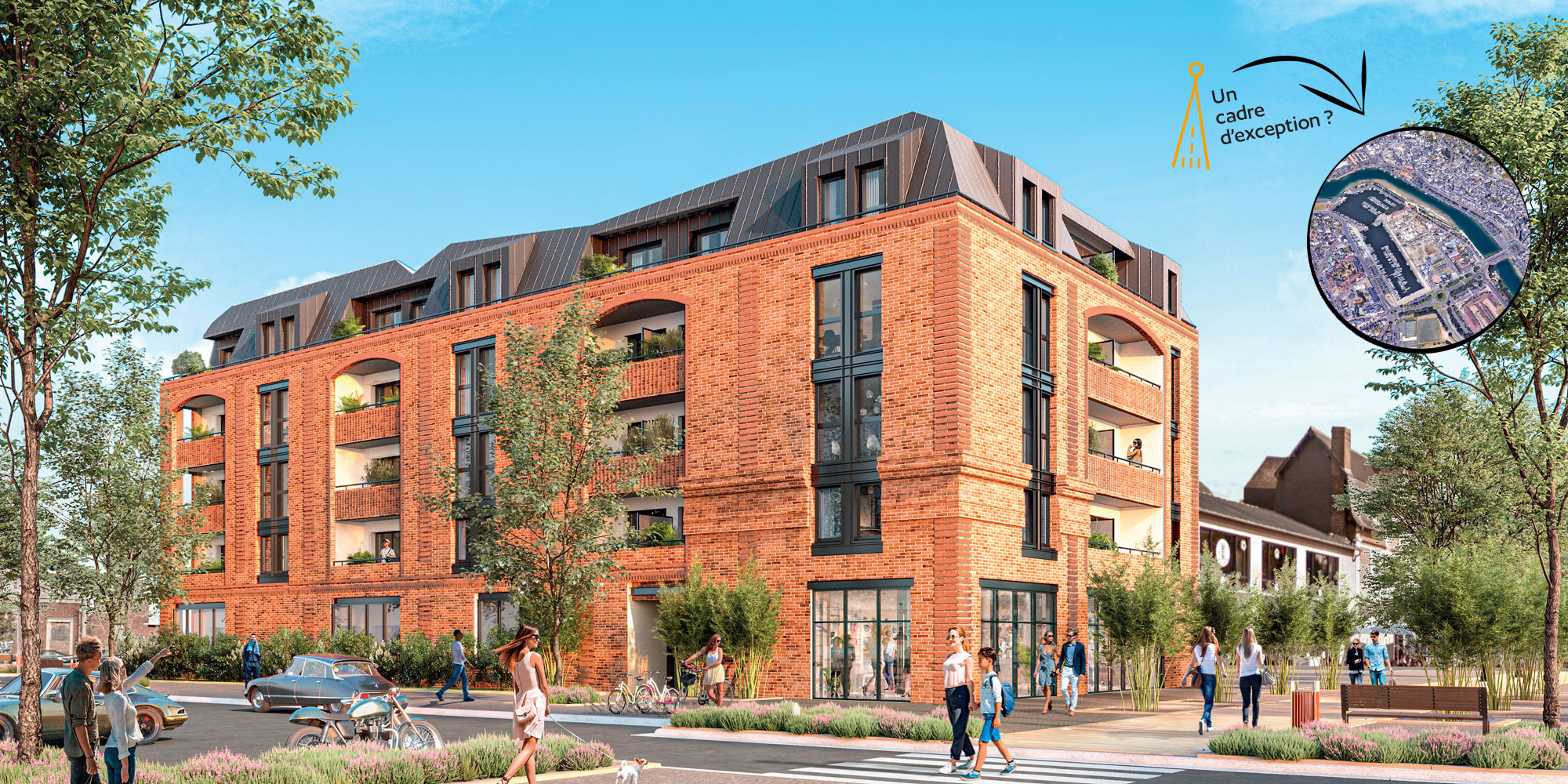 Au cœur de la presqu’île de la Touque