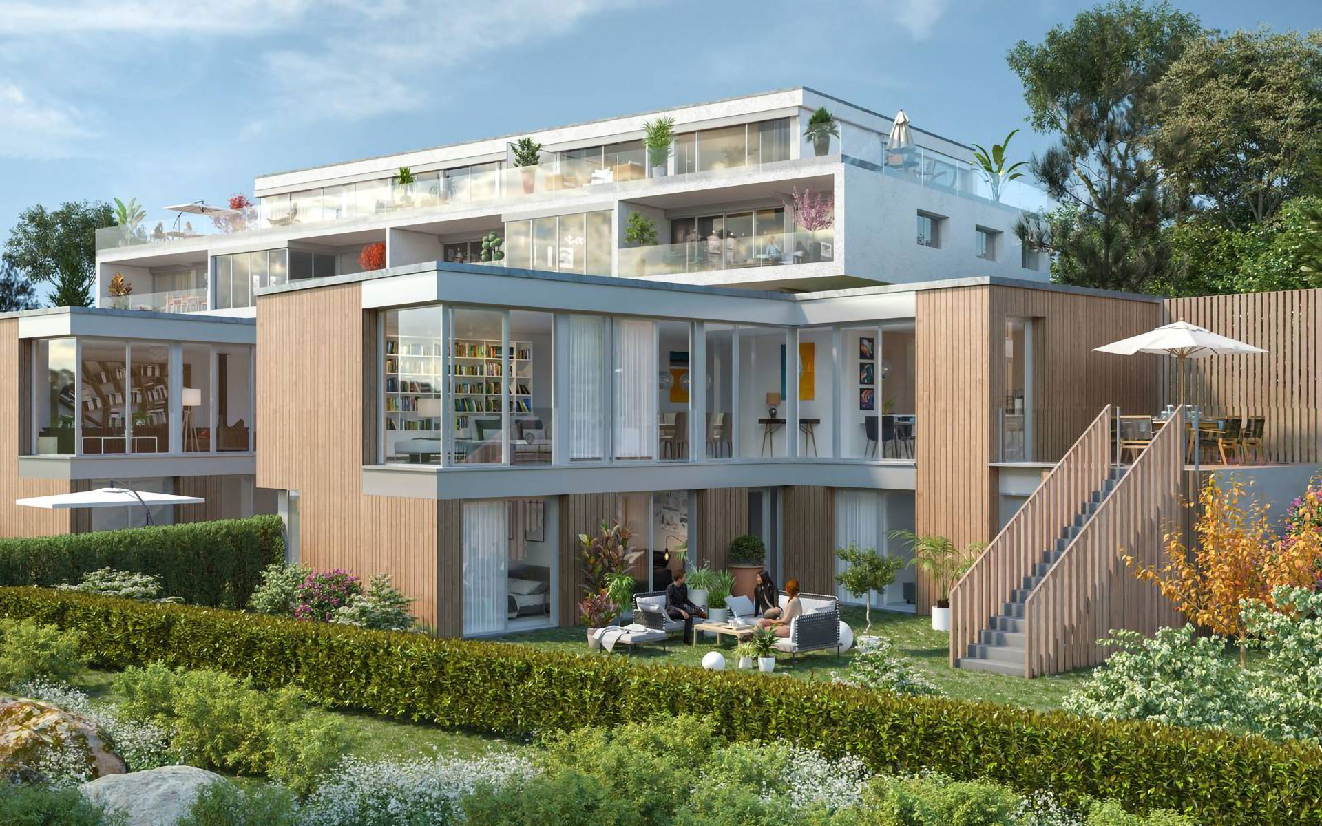 Au calme dans un écrin de verdure