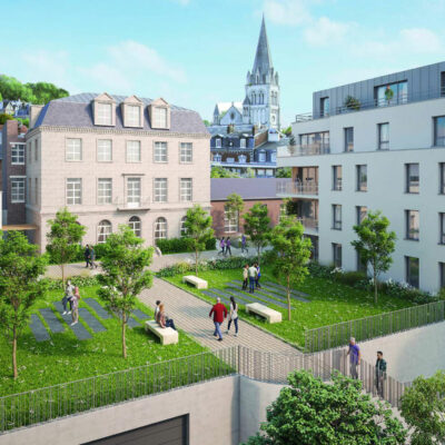 Au cœur de la rive droite de Rouen