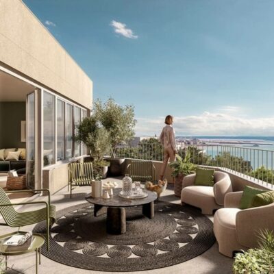 Emplacement unique sur les hauteurs de la ville