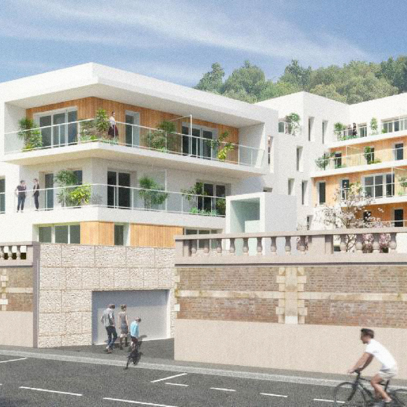 Un paysage balnéaire