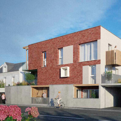 Un quartier résidentiel au Havre